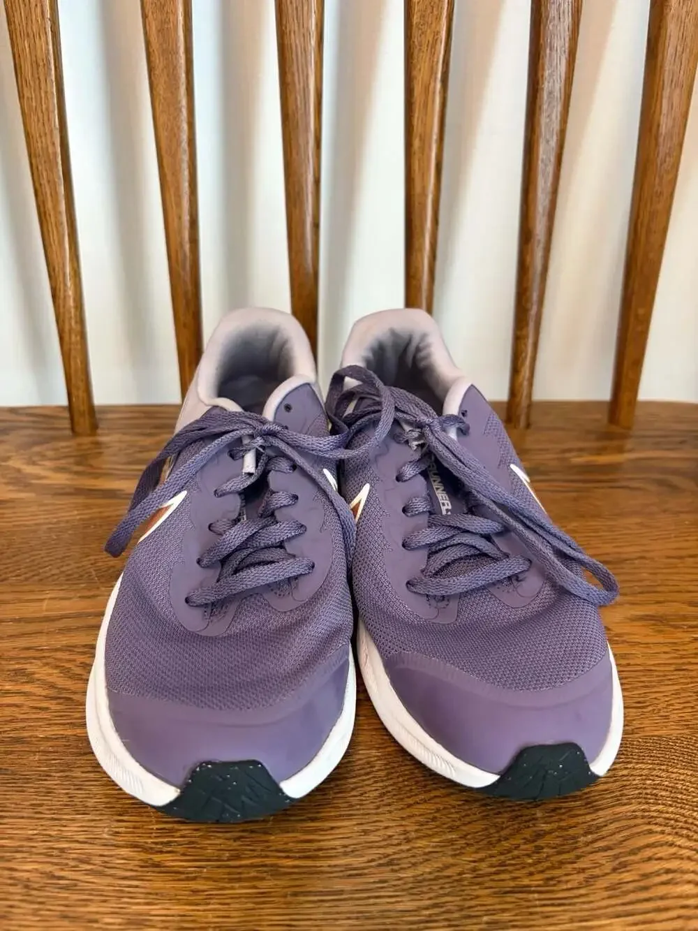 Nike Star Runner 3 GS 'Canyon Purple' Running Shoes (DA2776-501) Girls 4.5
